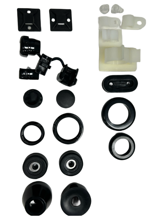 Wire sealing plastic fittings